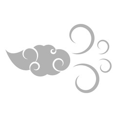 Asian cloud icon