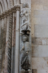 Heilige an der Kathedrale Sv. Stosija Zadar Kroatien