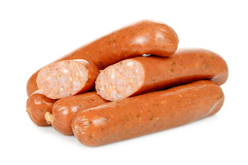 raw sausages