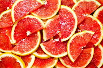 juicy grapefruit segments