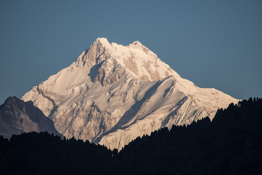 Kanchenjunga Peak viewed from Gangtok