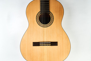 Acoustic guitar with nylon strings.