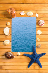 Nautical theme place for text