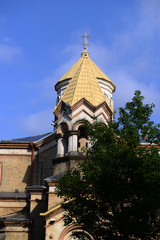 Fototapeta na wymiar Armenian Apostolic Church Surb Prkich (Saint Saviour) in Batumi
