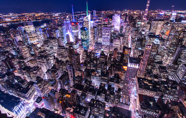 Manhattan bei Nacht © Tommy