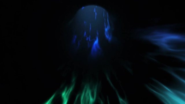 Flying Through Time Vortex Portal Tunnel Inspired from a Popular TV Show  Seamless Looping   Motion Background Animated Video Backdrop Version 04