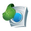 Vektor: Eco washing
emblem Eco washing emblem