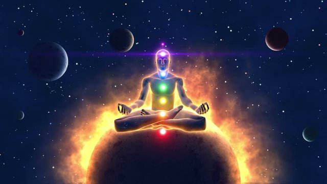 Activation of Seven Chakras and attaining Enlightenment
