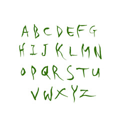 벡터 문자 / 손으로 쓴 글씨체