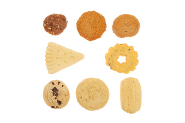 Selection of biscuits