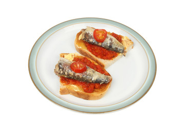 Sardines on toast