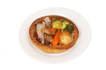 Roast beef and Yorkshire