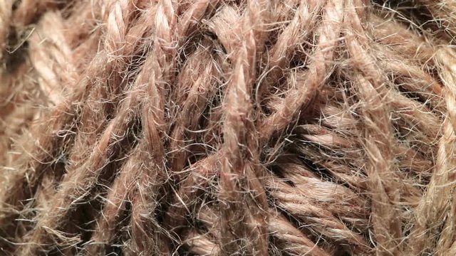 Crushed flax closeup. Organic fibers, promising meterial for spacesuits.