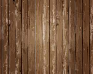 Wooden planks overlay texture for your design. Easy to edit vector wood texture backdrop. Brown blurry seamless wooden texture.