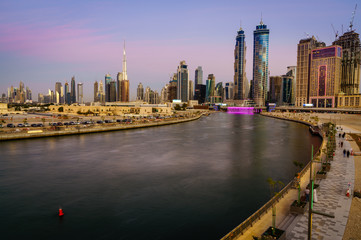 Obraz premium Dubai downtown skyline
