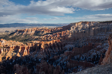 Sunset over Bryce, Utah 
