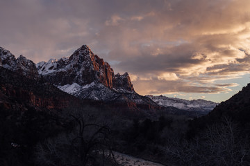 The Watchman at Sunset
