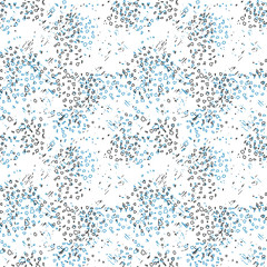   Abstract small splash grunge background, Black geometrical ornamental pattern with white background