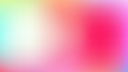 Abstract blurred colorful gradient background