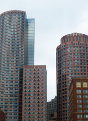 Fototapeta premium The New Architecture in Boston Seaport District