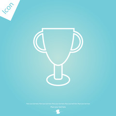 Winner Cup Symbol Outline Icon