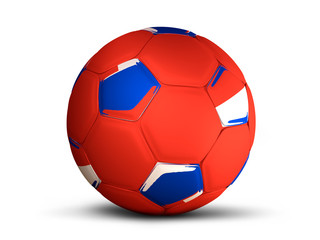 Obraz premium Russia soccer football russian color 3d rendering
