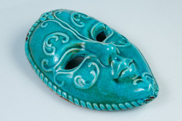venecian mask, Ceramic souvenir