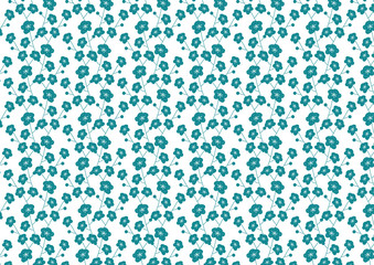 kimono flower pattern