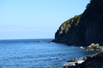 Fototapeta na wymiar 北海道の海岸