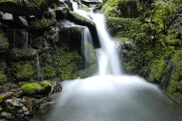 freshwater waterfalls in Extremadura, Spain