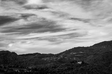 hills of tuscany