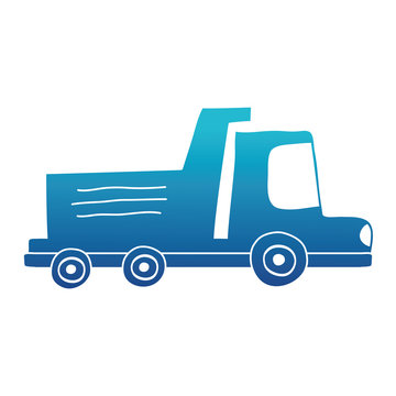 recommend clip art: blue silhouette dump truck industry and contruccion vehicle