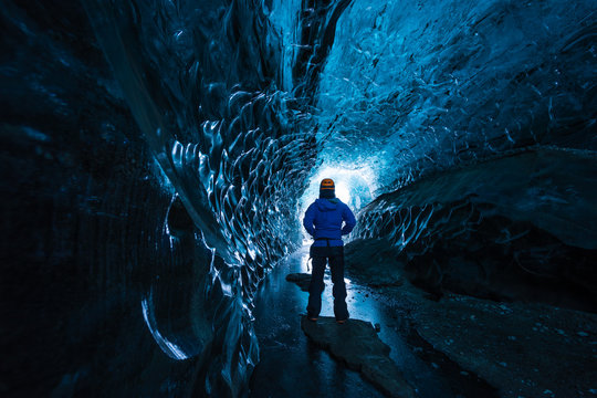 Glacier Blue Ice Cave Iceland