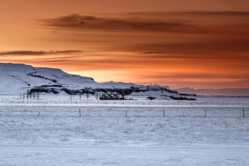 Winter Sunrise Iceland