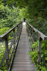 Ojirogawa canyon bridge