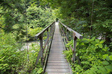 Ojirogawa canyon bridge