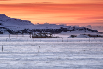 Winter Sunrise Iceland
