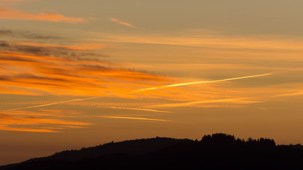 tuscany sunset