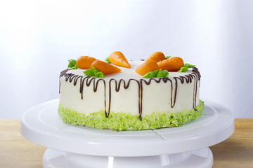 Homemade carrot cake