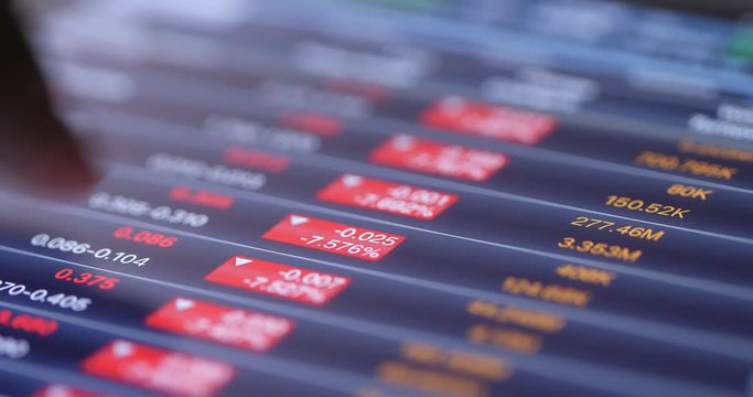 Stock market downturn
