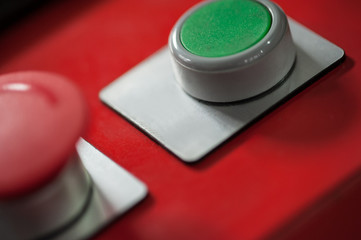 Photo of industrial machine in construction factory