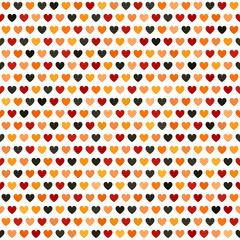 Heart pattern. Seamless vector