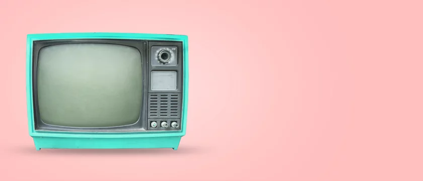 Download Retro Television Old Vintage Tv On Pastel Color Background Retro Technology Flat Lay Top View Hero Header Vintage Color Styles Stock Photo Adobe Stock