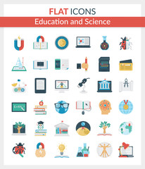 Education and Science icons