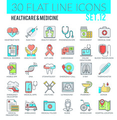 Healthcare & medicine Icons