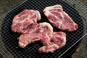Barbecue, Pork, Grill