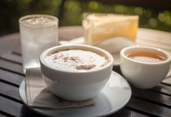 Coffee time.