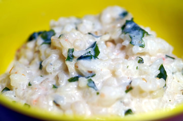 海の幸のリゾット