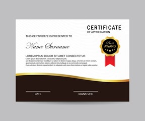 Modern Certificate