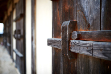 The korea traditinal door